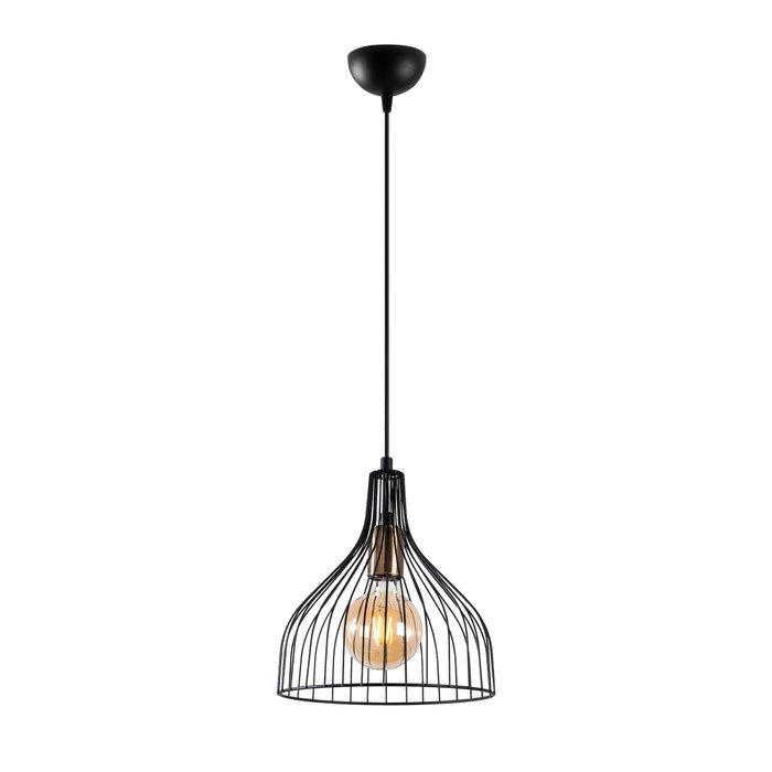 Opviq Cafu - 11565 Lámpara de araña de metal negra Opviq Cafu - 11565 Lámpara de araña de metal negra